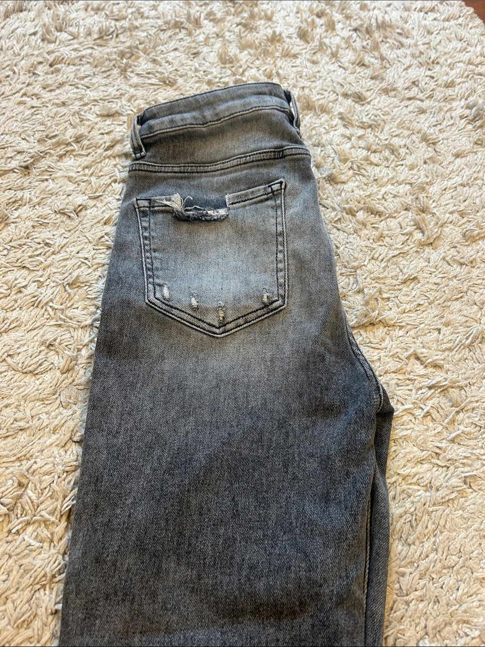 Gray Risen Bootcut Jeans - Picture 4 of 5